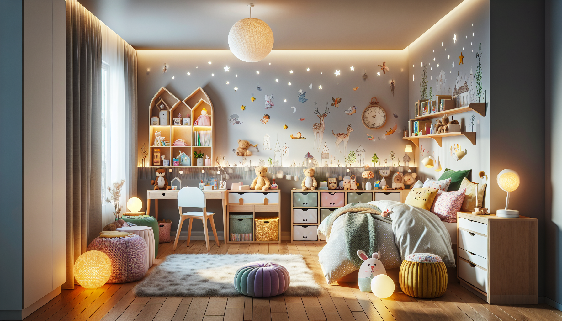 Creëer een magische kinderkamer met deze stijlvolle decor ideeën van ...